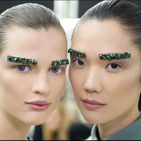 Mineral brows at Chanel